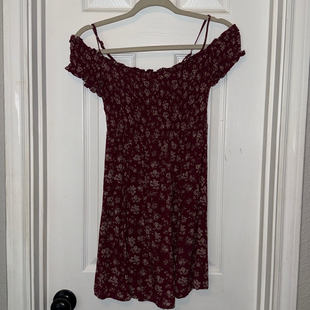 Papermoon Burgundy Floral Top